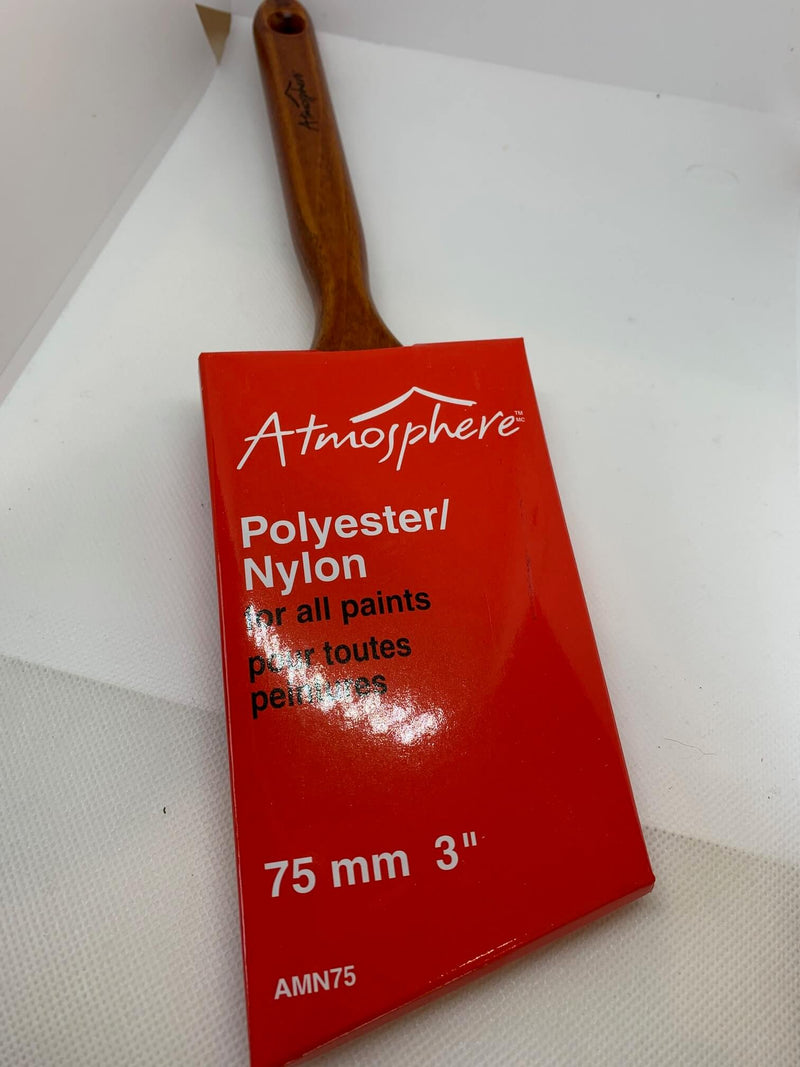 Atmosphere Polyester/Nylon Brush for all paints 75mm