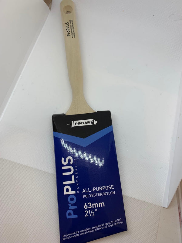 Pintar 2.5" Proplus Poly/ny Angle Brush Med Firm