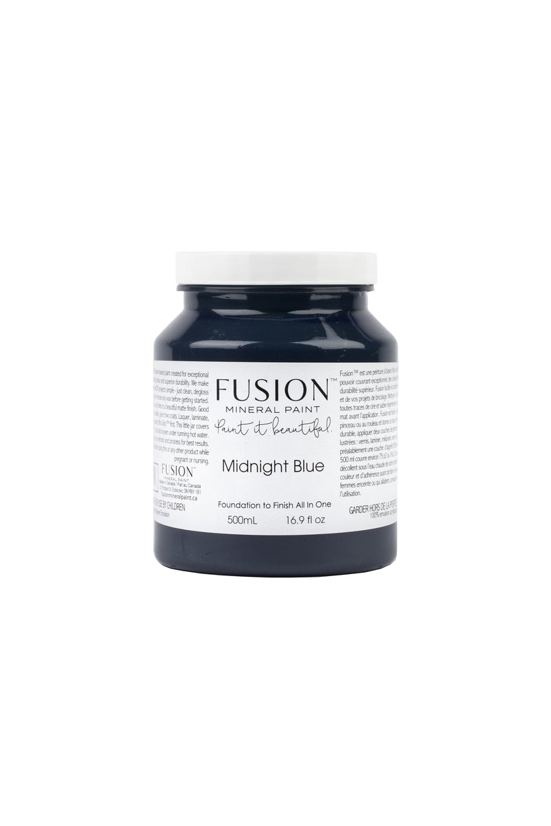 Fusion Mineral Paint Midnight Blue 16.9 fl oz