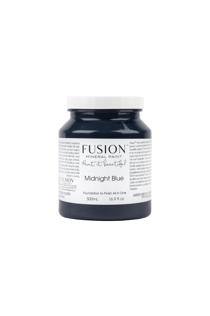 Fusion Mineral Paint Midnight Blue 16.9 fl oz